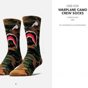 Odd Sox  Warplane Camo - Pringles Salt and Vinegar - Doritos  socks $8ea